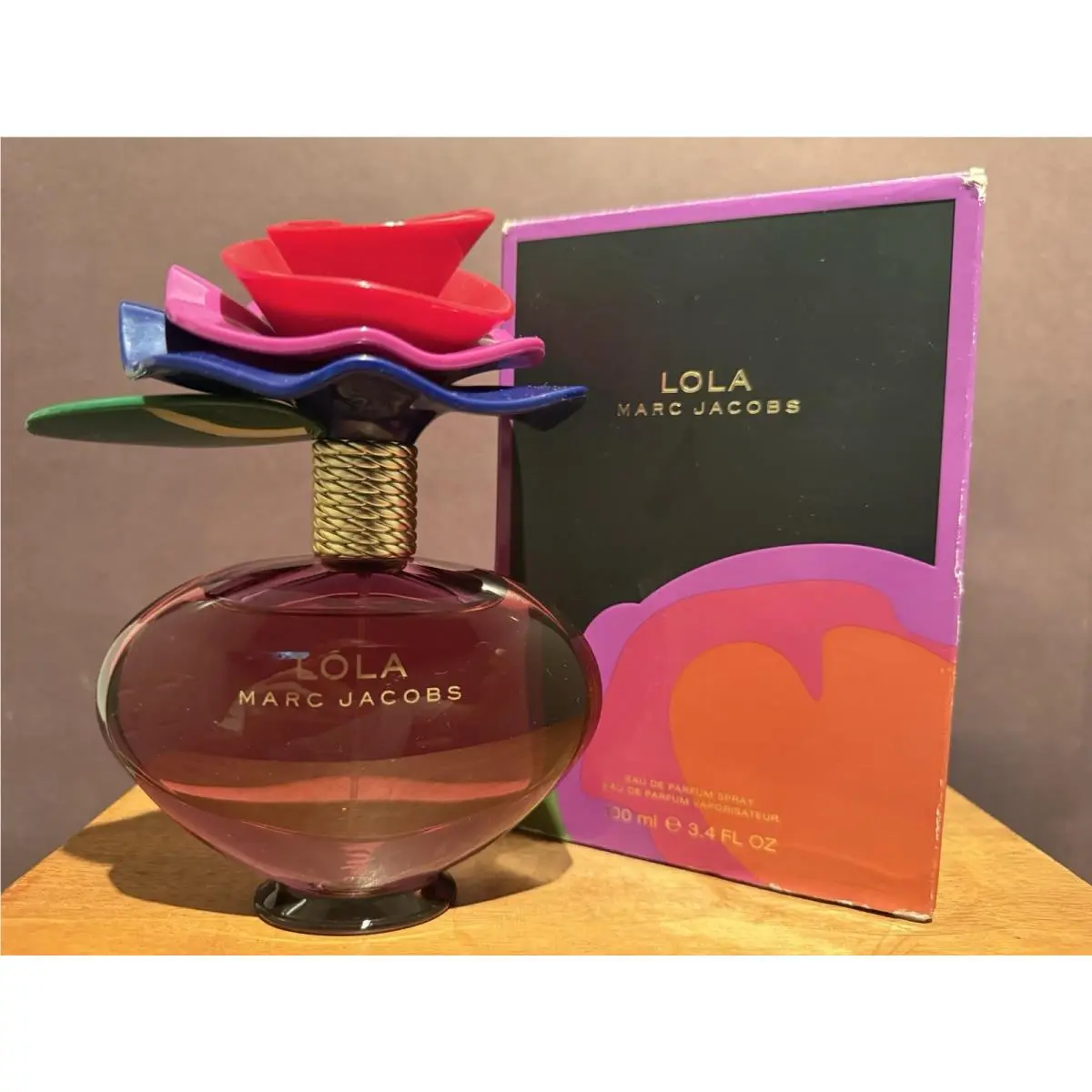 Lola By Marc Jacobs 3.4 Oz / 100 ml Eau de Parfum Spray See Photos Rare