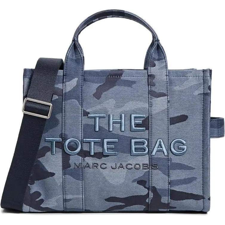 Marc Jacobs The Camo Jacquard Medium Tote Bag - Blue Multi 2S4HTT002H03-401