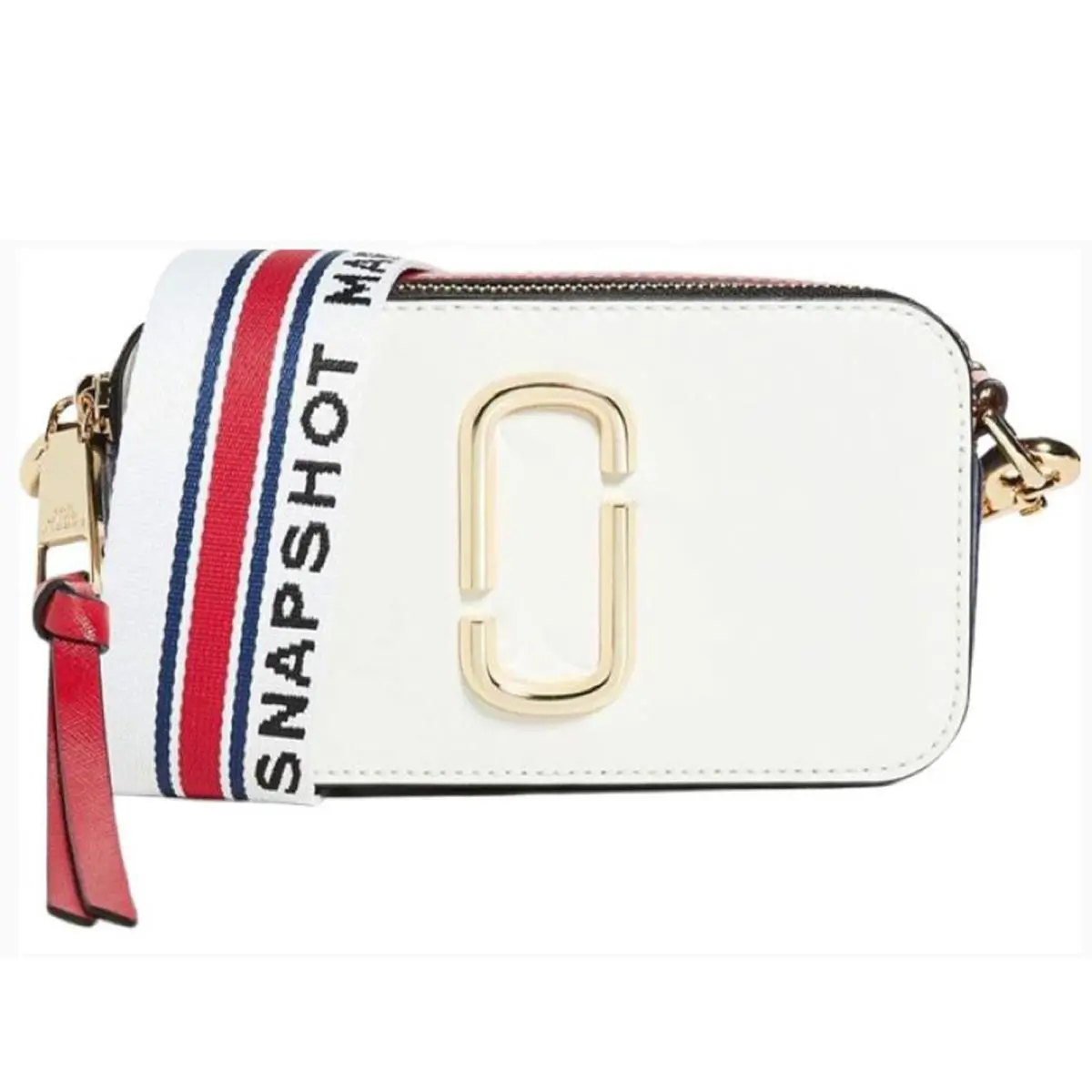 Marc Jacobs Women`s Snapshot Crossbody Bag Coconut Multi One Size M0012007 - Exterior: New Coconut Multi, Hardware: Gold