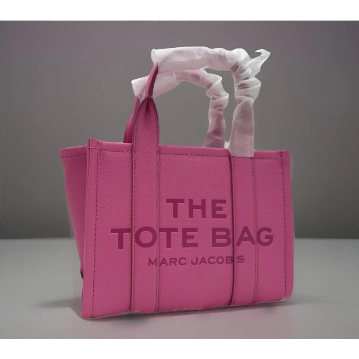 Marc Jacobs Women’s The Leather Small Tote In Bow Pink Arrival