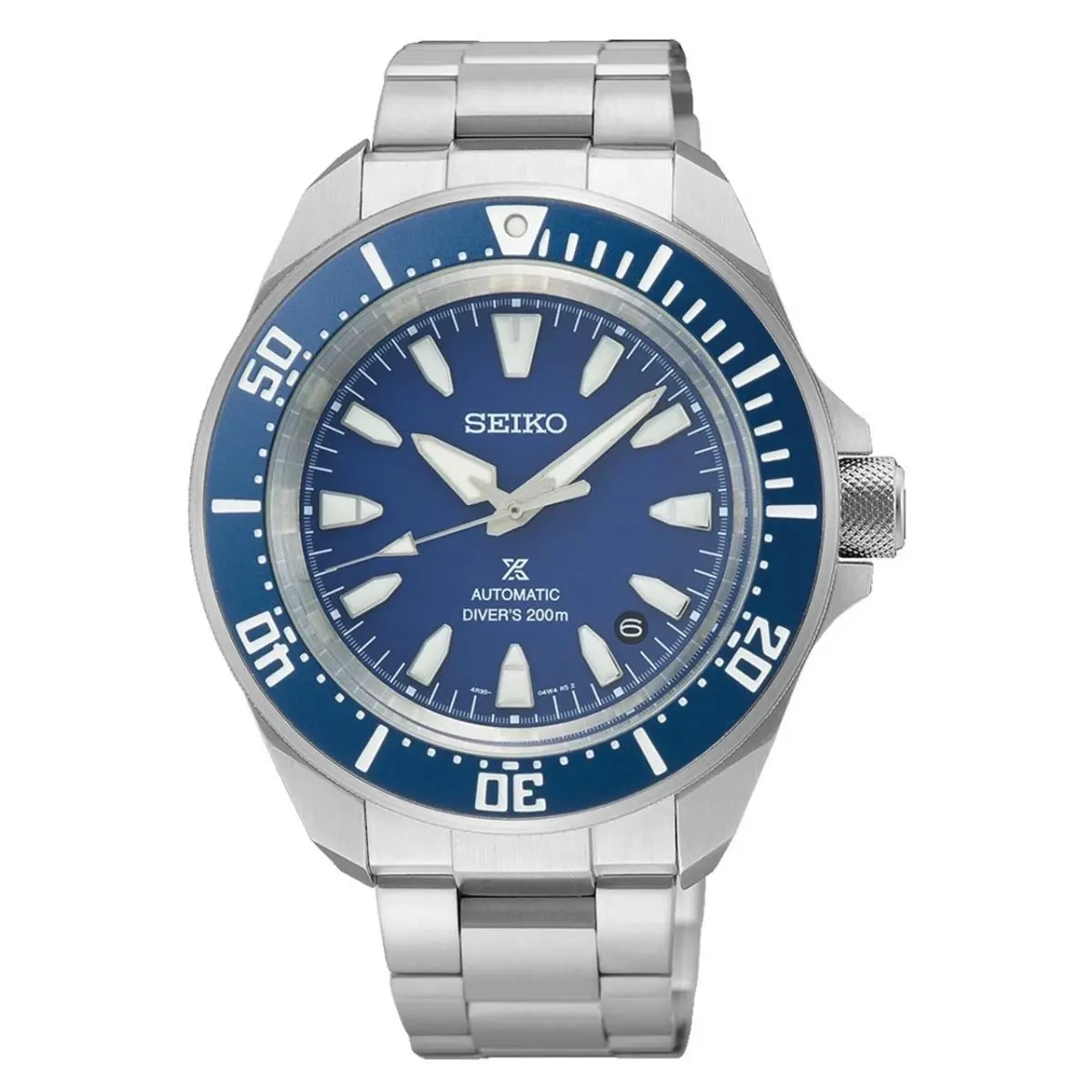 Seiko Prospex Samurai Automatic Blue Dial 41.7mm Case Men`s Watch SRPL51