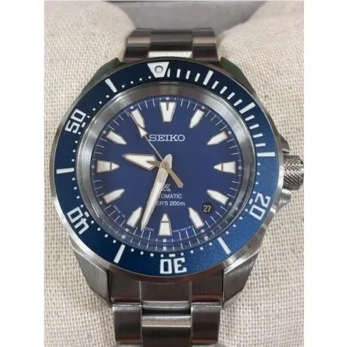 Seiko Prospex Sea Samurai Diver Blue Dial Stainless Steel Watch SRPL51