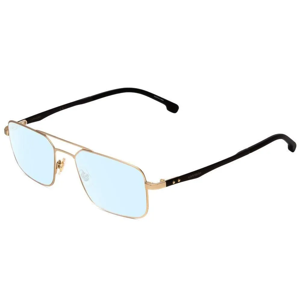 Carrera 8845-A0Z Aviator Multi-focus Blue Light Glasses Gold Carbon Fiber 53 mm