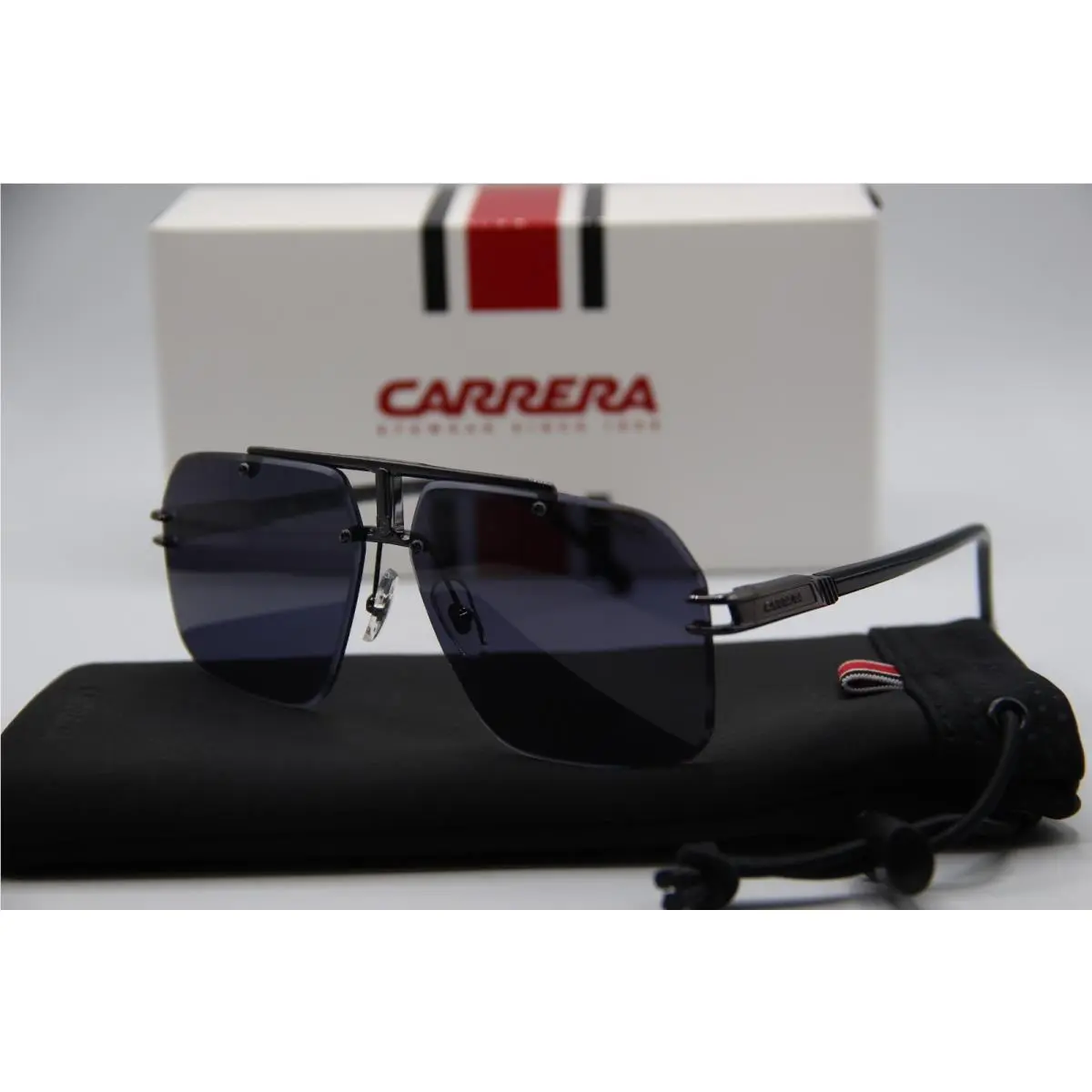 Carrera 1054/S V81IR Black Gunmetal Frames Sunglasses 63-12