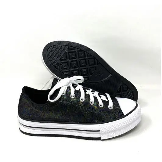 Converse shoes - CTAS EVA Lift Ox - CTAS EVA Lift - 671518C - Black/Black/White, Manufacturer: Black/Black/White (UPC: 194433143882) 0