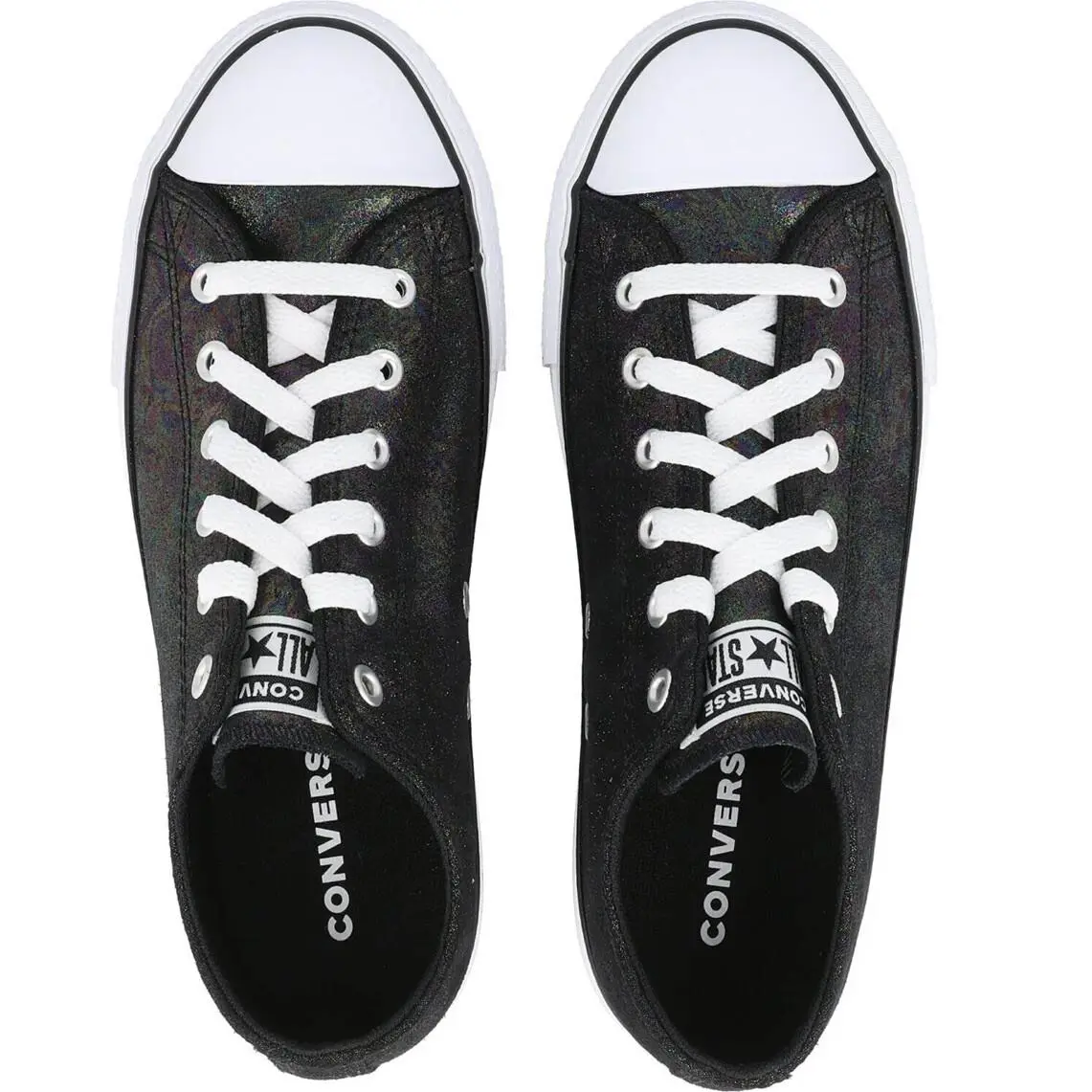 Converse shoes - CTAS EVA Lift Ox - CTAS EVA Lift - 671518C - Black/Black/White, Manufacturer: Black/Black/White (UPC: 194433143882) 3