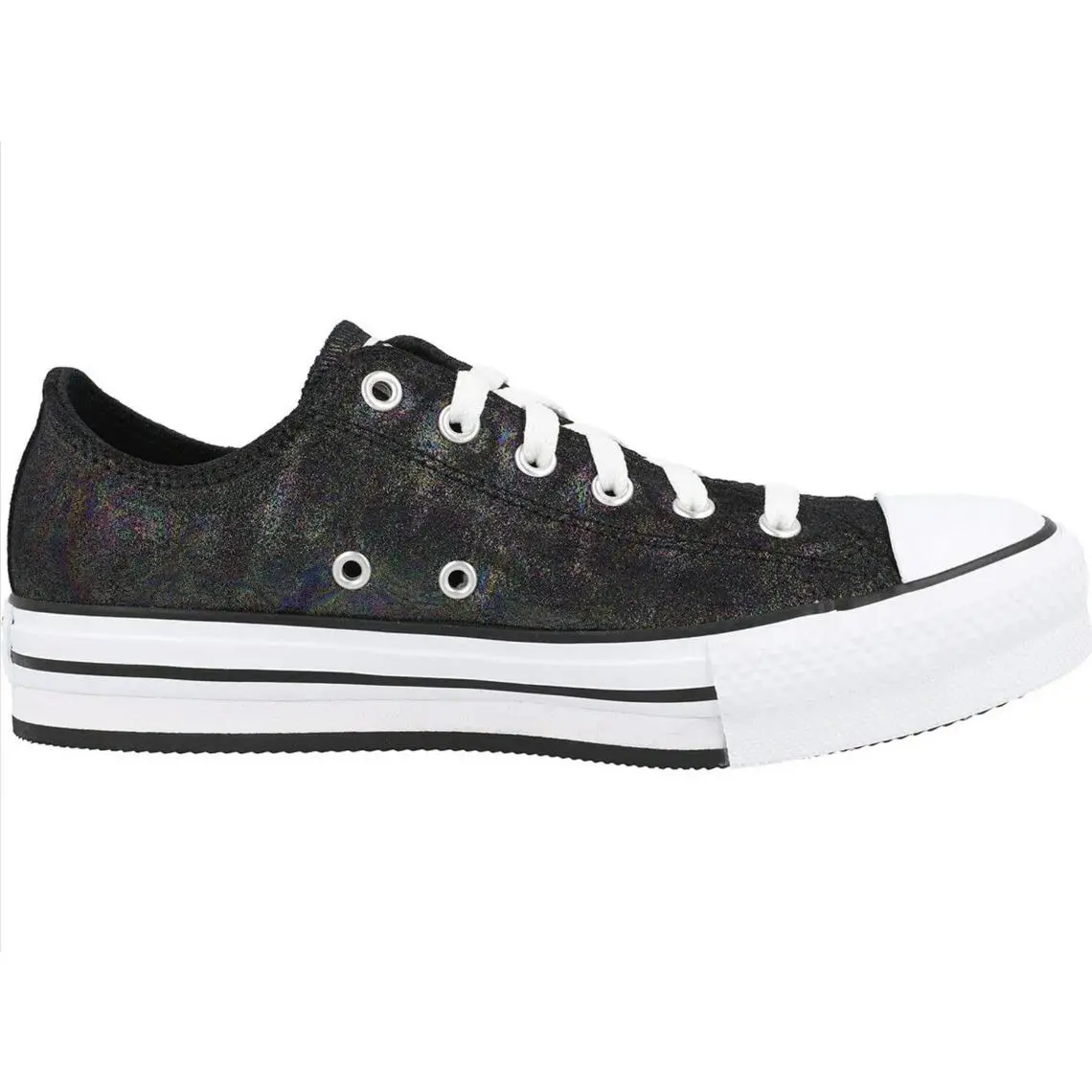 Converse shoes - CTAS EVA Lift Ox - CTAS EVA Lift - 671518C - Black/Black/White, Manufacturer: Black/Black/White (UPC: 194433143882) 2