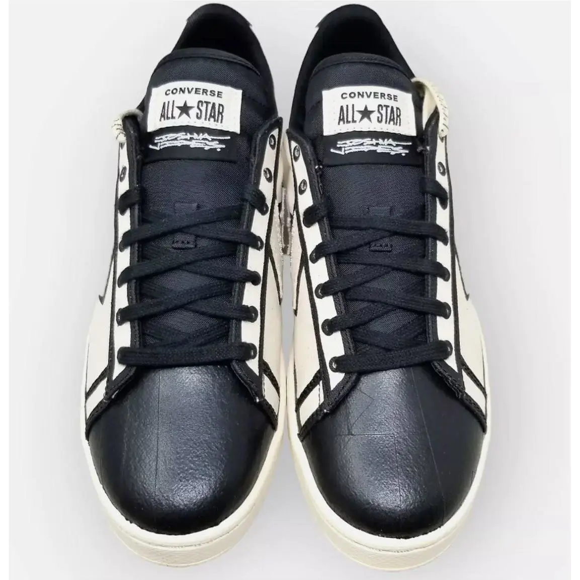 Converse shoes - Converse Pro Leather OX - Pro Leather - A00713C - Natural Ivory/Black/White 5