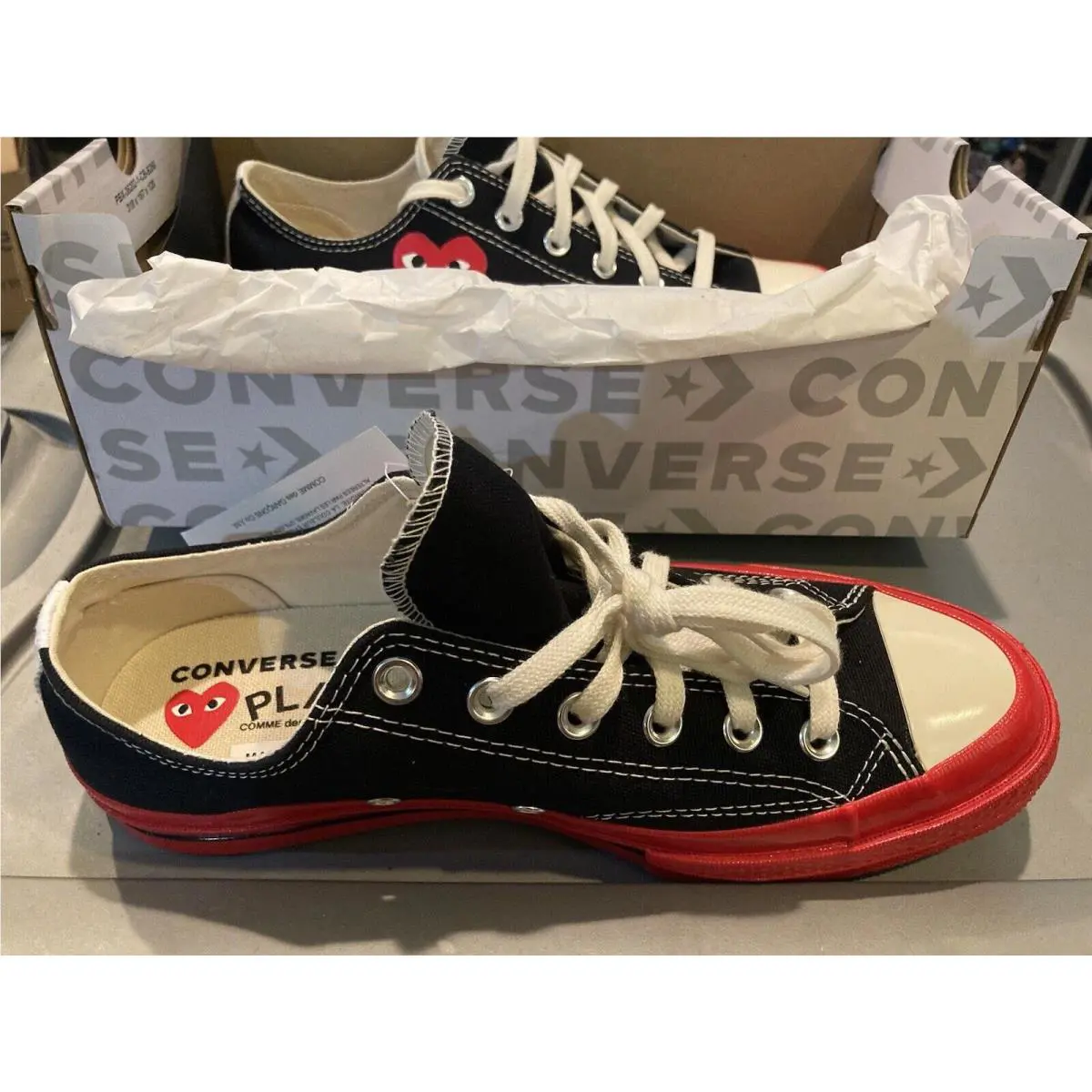 Converse shoes - Converse Comme des Garçons - Comme des Garçons - Back And Red 2