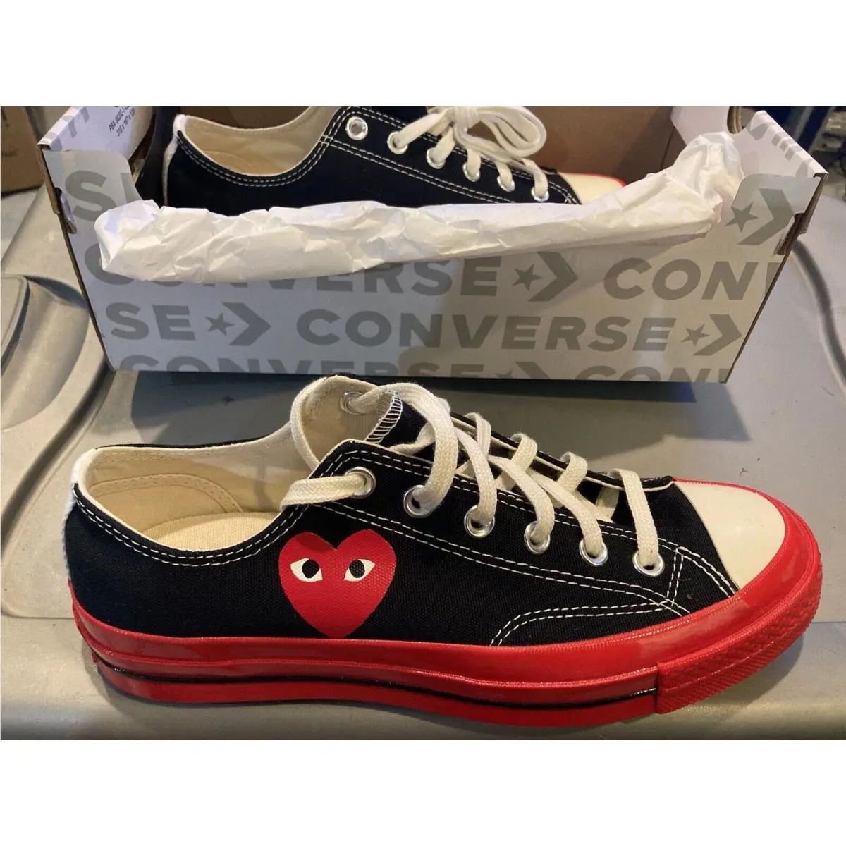 Converse shoes - Converse Comme des Garçons - Comme des Garçons - Back And Red 3