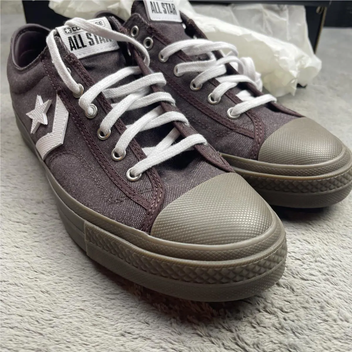 Converse shoes - Converse Star Player - Star Player - A12713C - Brown 2