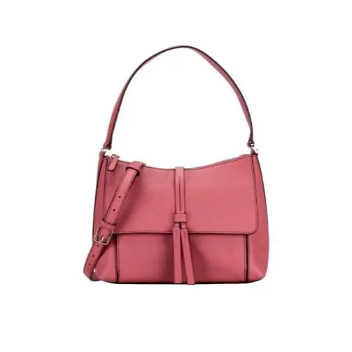 Kate Spade NY Perkins Street Celena Leather Shoulder Bag Pomegranate Size M