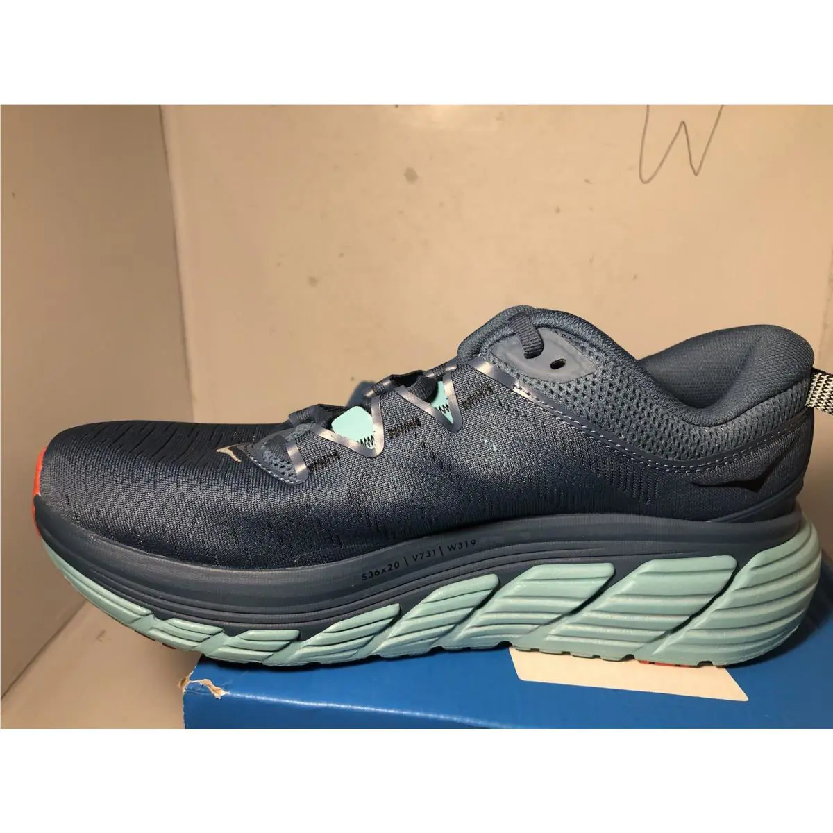 Hoka shoes - Hoka One One Gaviota 3 - 1113520/1113522-CGOB - Charcoal Gray Ombre Blue 0