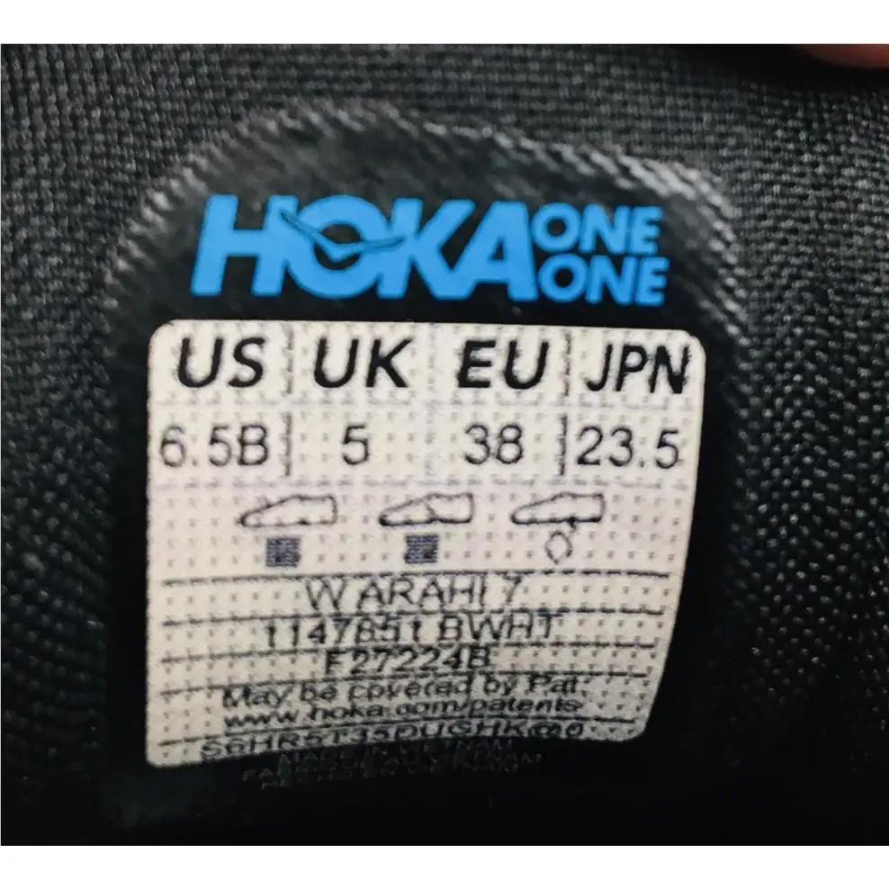 Hoka shoes - Hoka One One HOKA Arahi 7 - 1147851-BWHT - Black 16