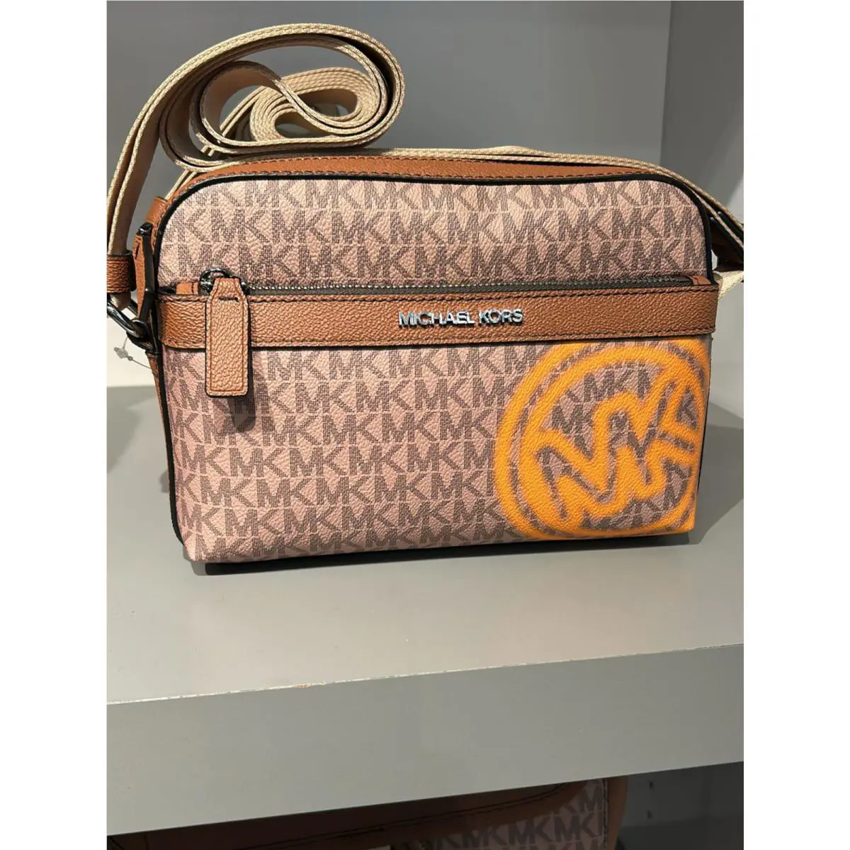 Michael Kors  bag   - Dark Raspberry, Pop Orange, Light Sky, S: POP ORANGE 14