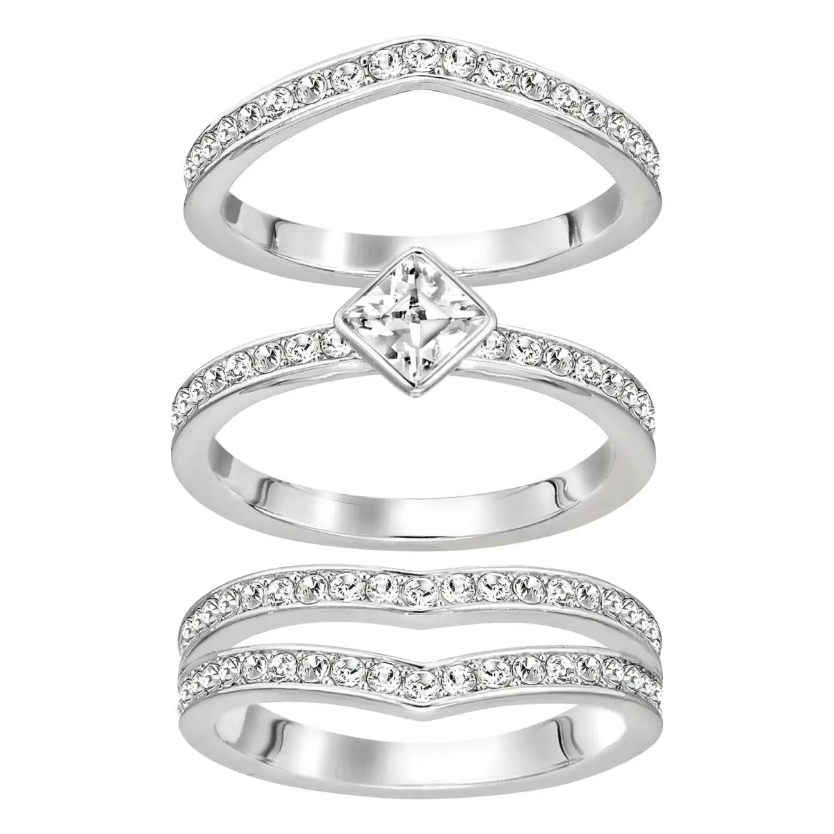 Alpha Ring Size 5 by Swarovski