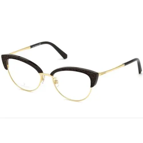 Swarovski SK5363 048 Dark Brown/gold Women`eyeglasses 53- 17-145mm
