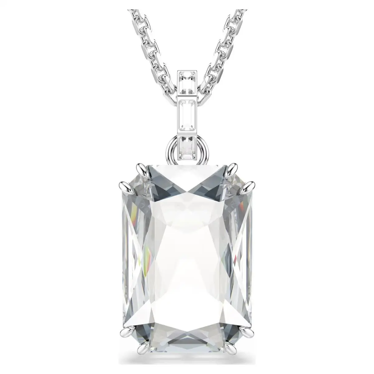 Swarovski Crystal Millenia Pendant Octagon Cut White Rhodium Plated 5725768
