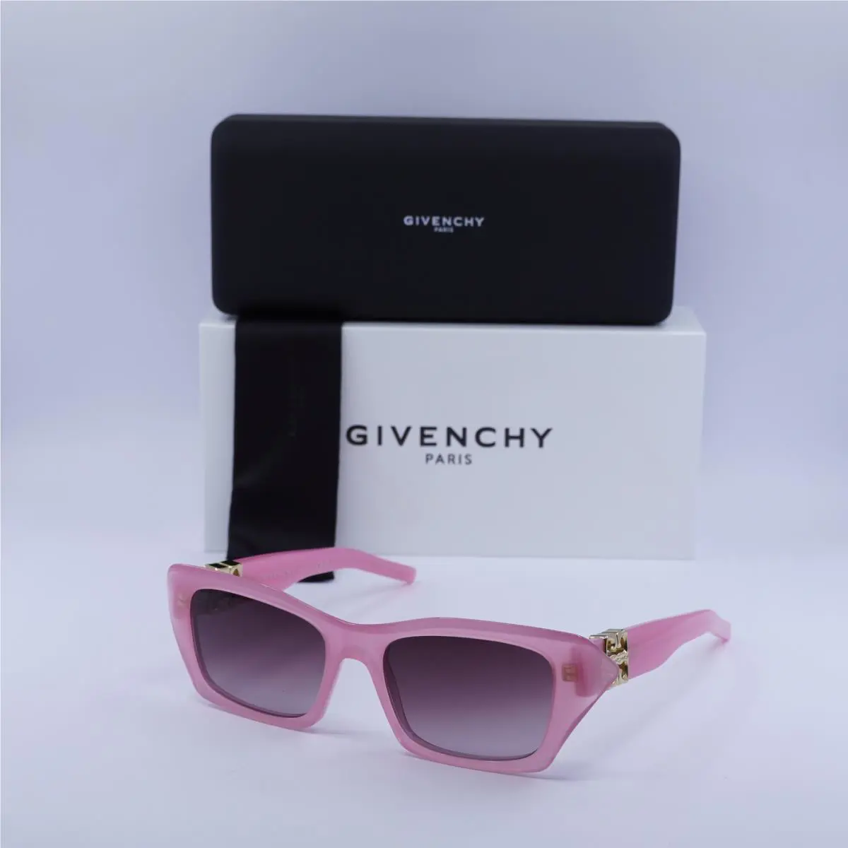 Givenchy GV40103I 72Z Shiny Pink/purple Gradient Mirror 54-18-140 Sunglasses