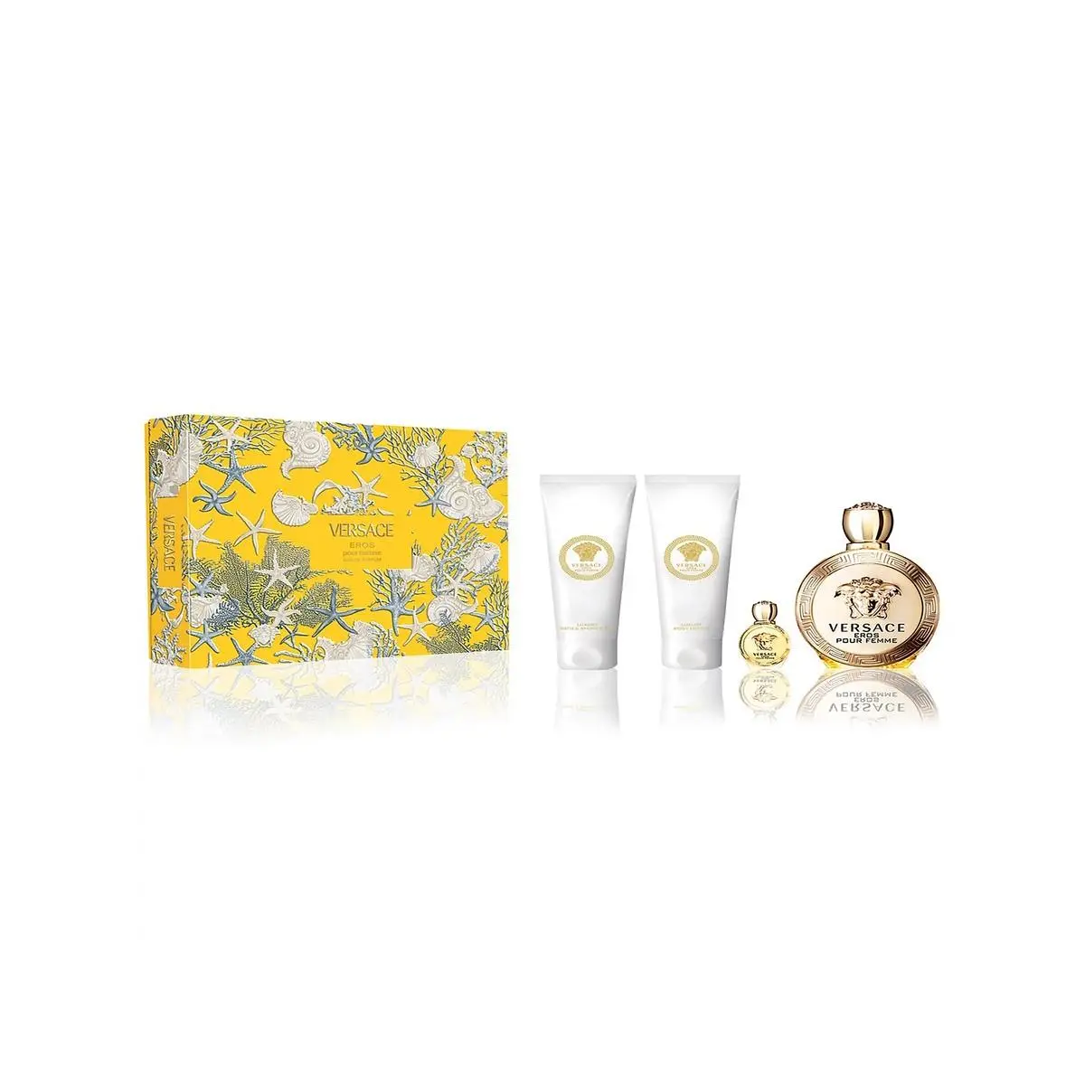 Versace Eros Pour Femme 2025 Gift Set For Women – 4 Pc Fragrance Collection
