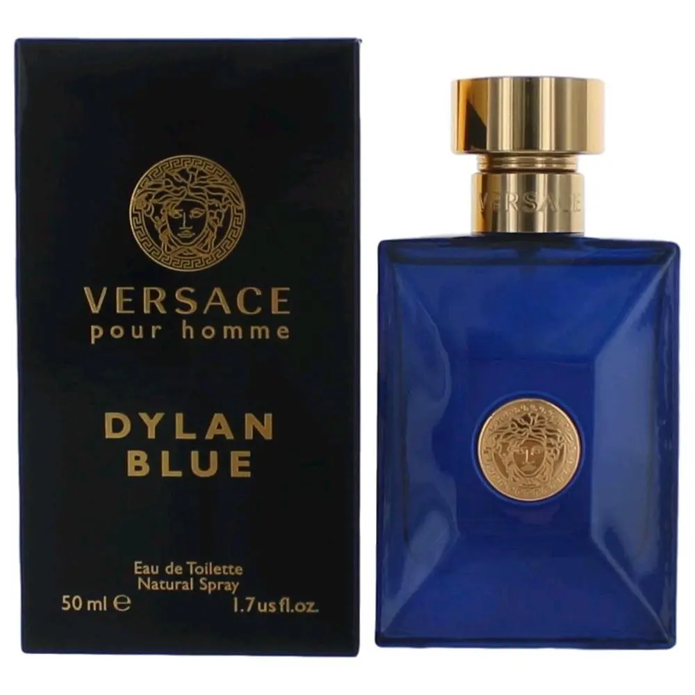 Versace Pour Homme Dylan Blue by Versace 1.7 oz Edt Spray For Men