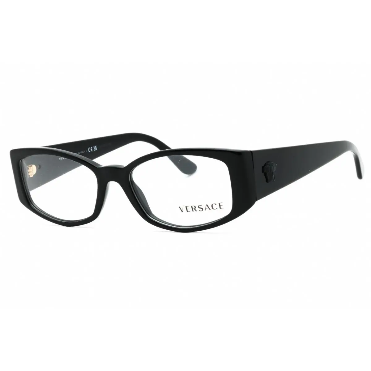 Versace 0VE3343 ­ GB1 Cat Eye Matte Black Eyeglasses