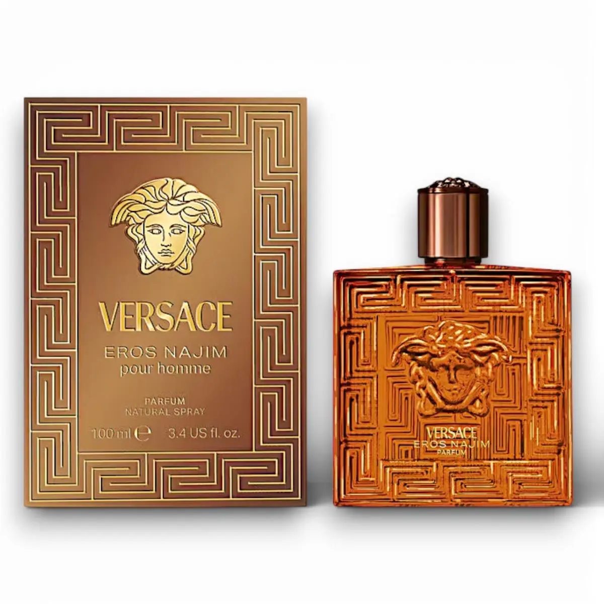 Eros Najim For Men Parfum 3.4 oz / 100ml Spray by Versace