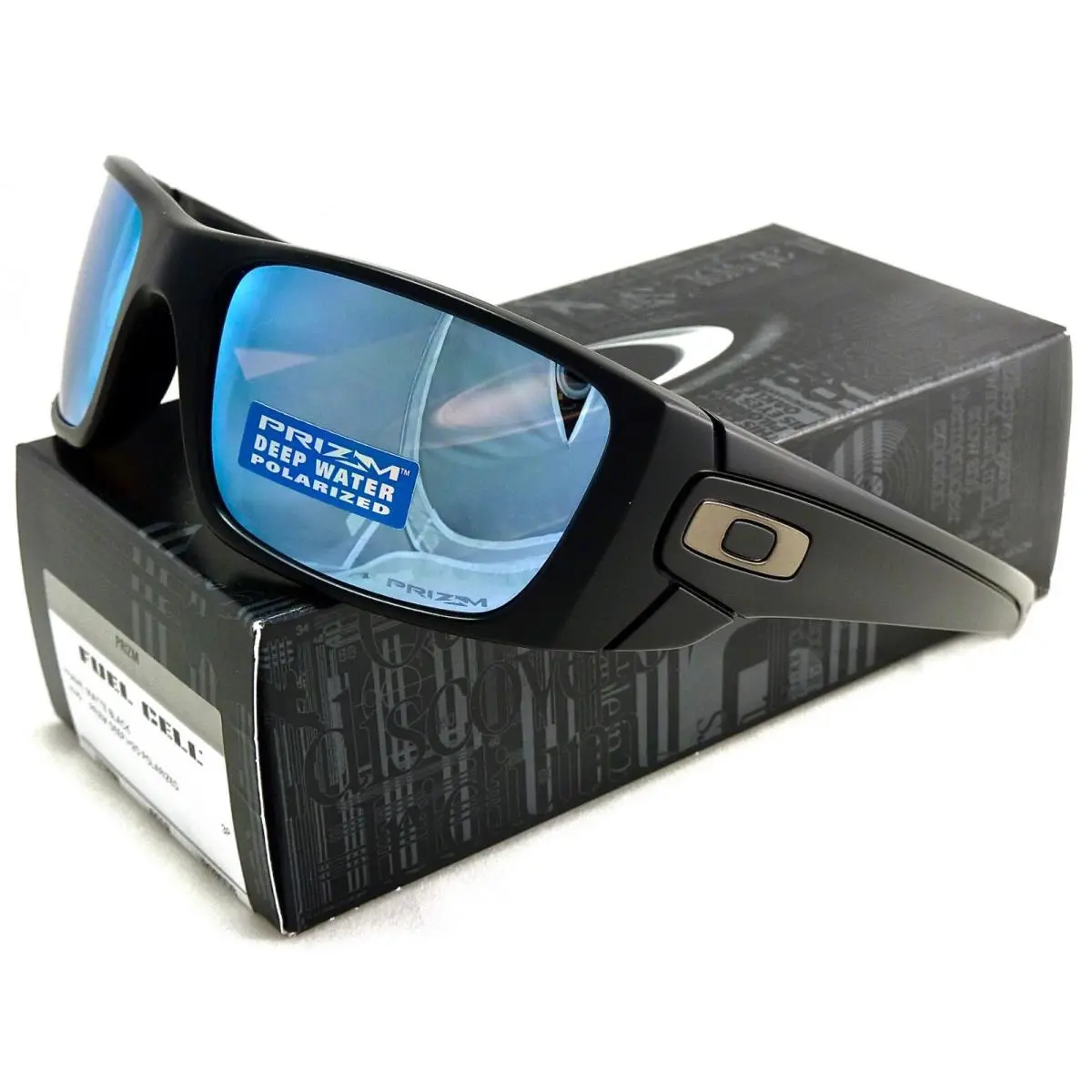 Fuel Cell Sunglasses OO9096-D8 Matte Black / Prizm Deep Water Polar by Oakley