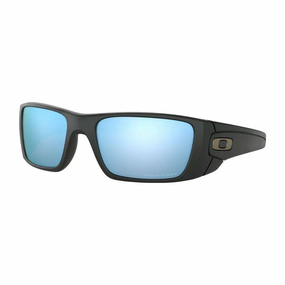 Fuel Cell Matte Black Polarized Sunglasses OO9096-D8 60 by Oakley