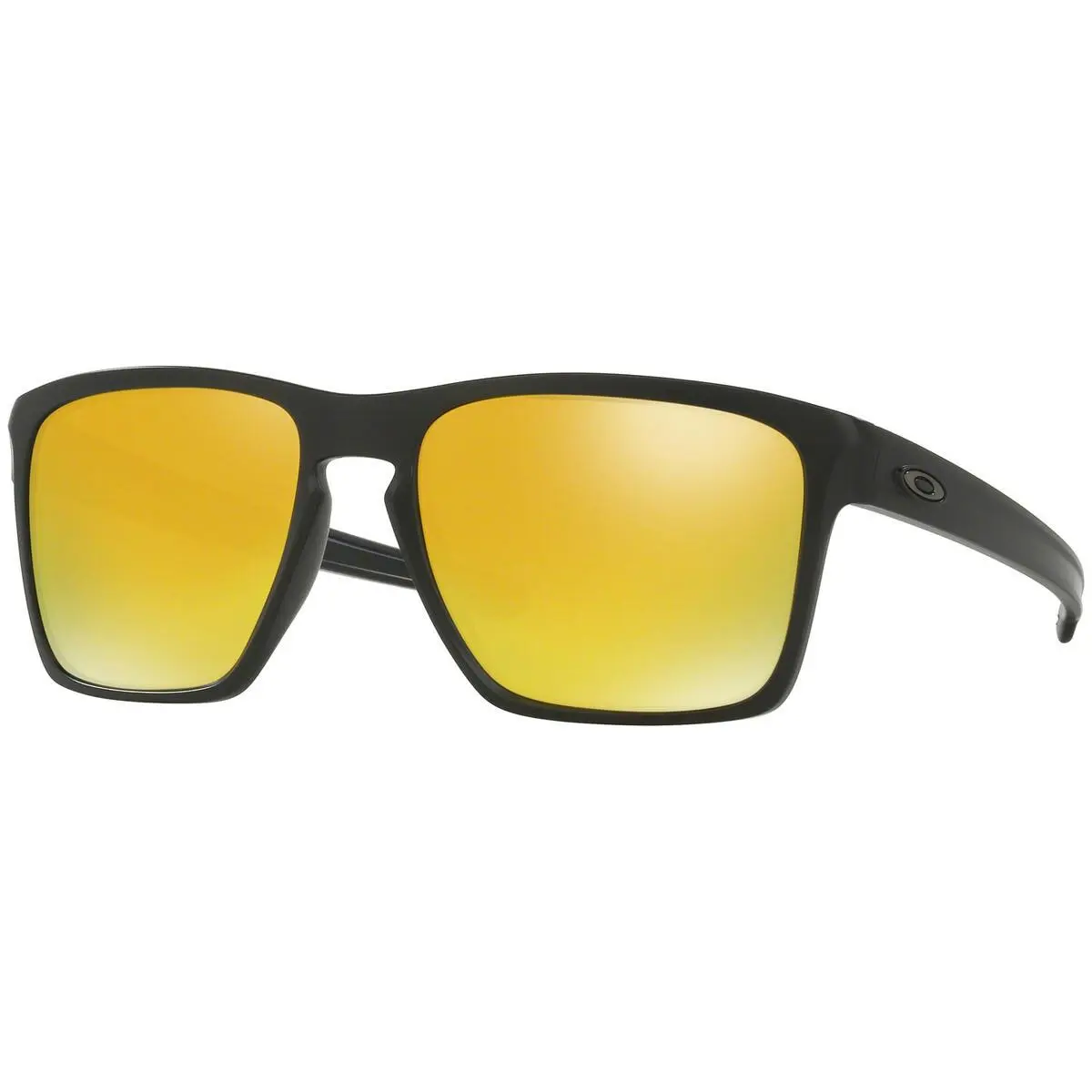 Oakley Sunglasses Sliver XL Matte Black w/24K Iridium Lenses OO9341-07 - Frame: Black, Lens: Gold
