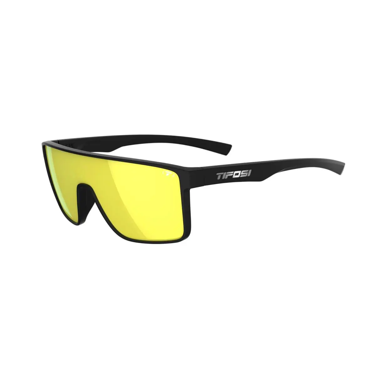 Matte Black Smoke Yellow Mirror Sunglasses Lightweight Shatterproof UV by Tifosi