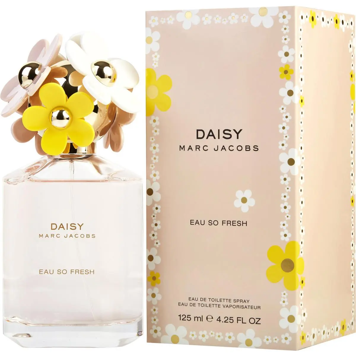 Marc Jacobs Daisy Eau So Fresh 4.2 oz 100ml Eau de Toilette Box