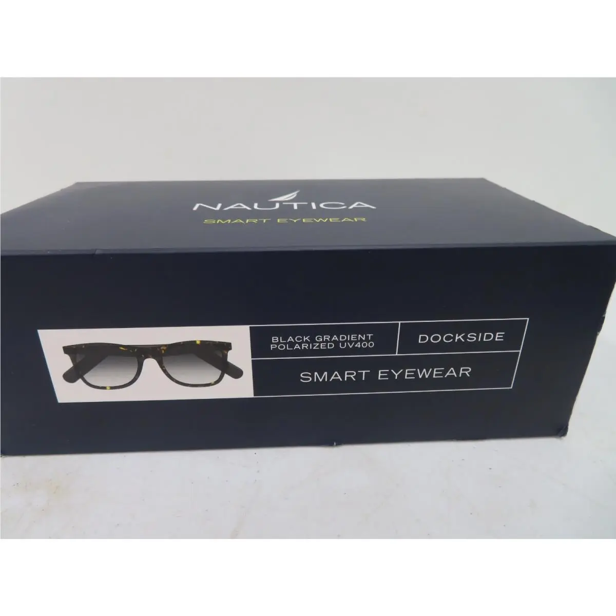 Nautica Dockside LCD007-30 Black Polarized UV400 Smart Eyewear Standard Fit