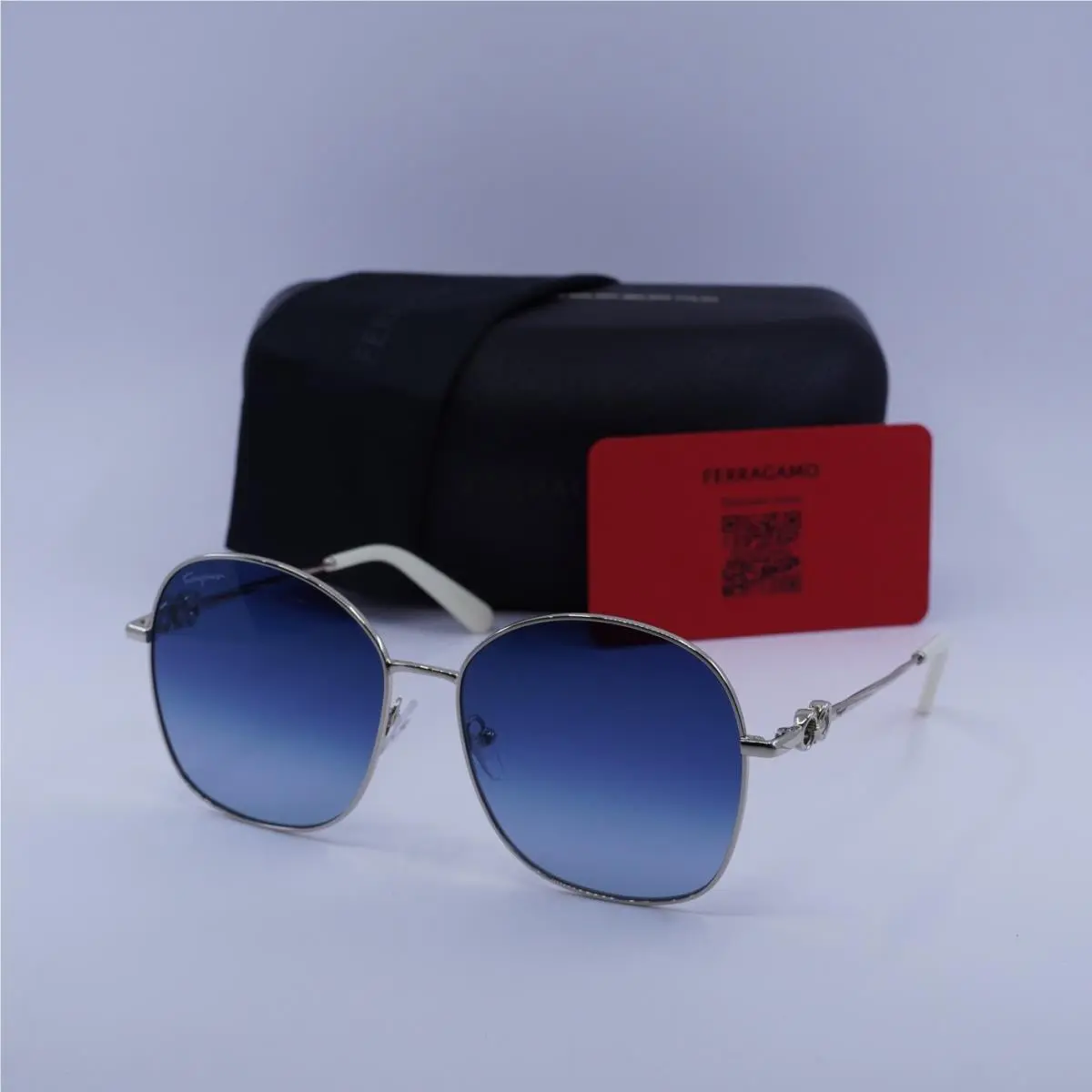 SF297S 743 Gold/blue Gradient 59-16-140 Sunglasses by Salvatore Ferragamo