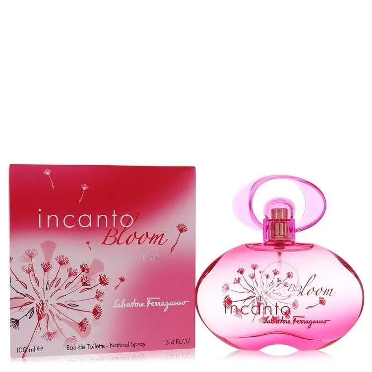 Incanto Bloom by Salvatore Ferragamo Eau De Toilette Spray Packaging 3.4 o