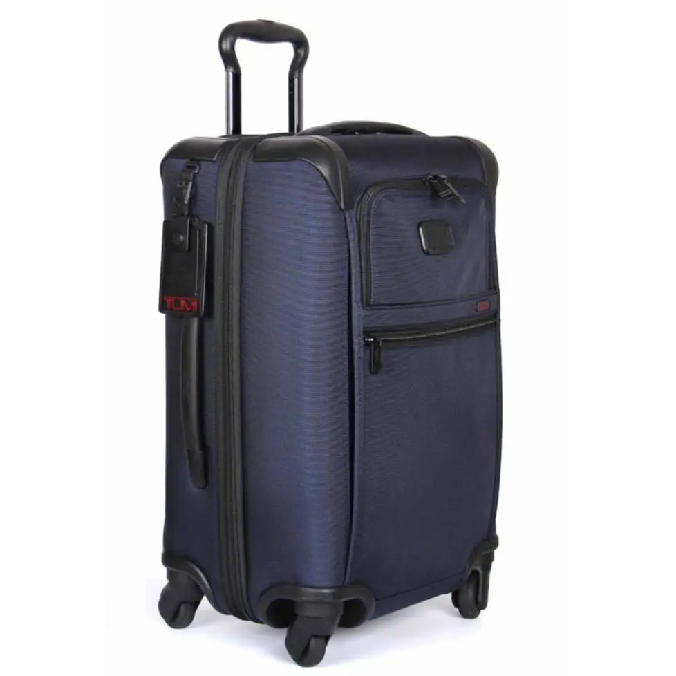 Tumi International Expandable 4 Wheel Carry-on in Navy/black