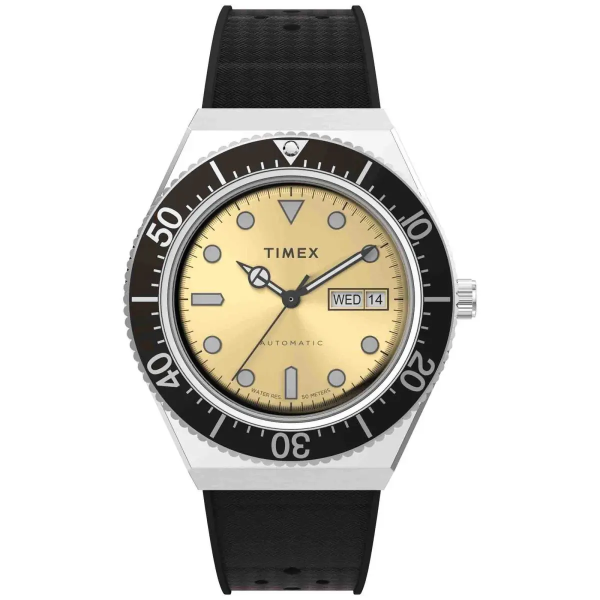 Timex M79 Automatic Champagne Dial Men`s Watch TW2W47600