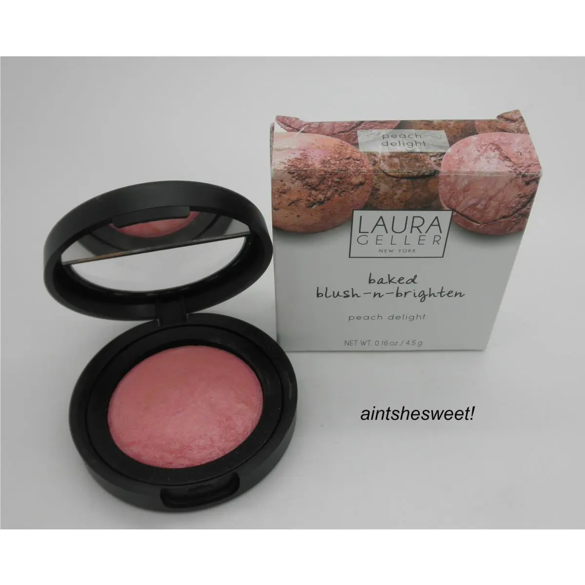 Laura Geller Baked Blush-n-brighten - Peach Delight
