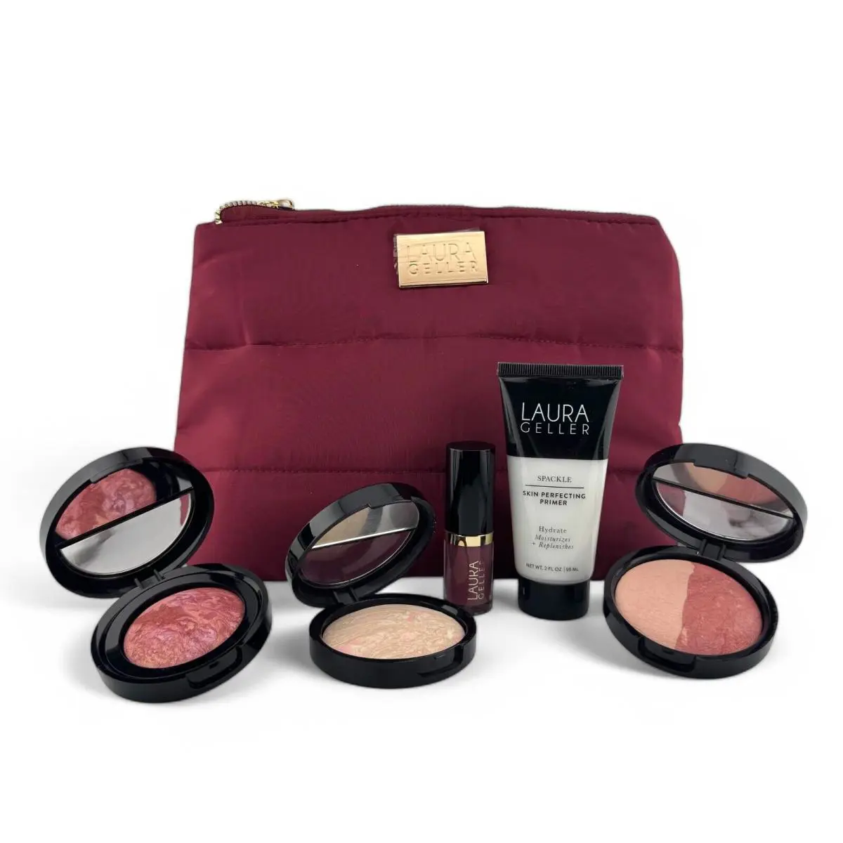 Laura Hydrate & Glow 5-Piece Collection & Bag Geller Hydrate Glow 5-Piece Collection Bag - Porcela