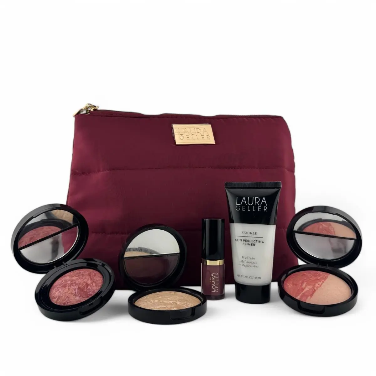 Laura Hydrate & Glow 5-Piece Collection & Bag Geller Hydrate Glow 5-Piece Collection Bag - Golden Medium