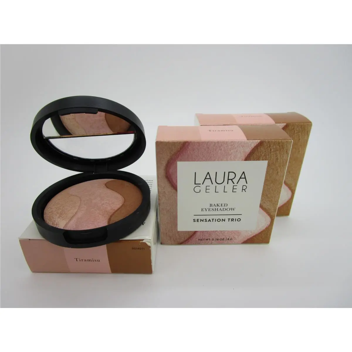 Baked Eyeshadow Sensation Trio Tiramisu 0.28 oz - Lot of 3 by Laura Geller
