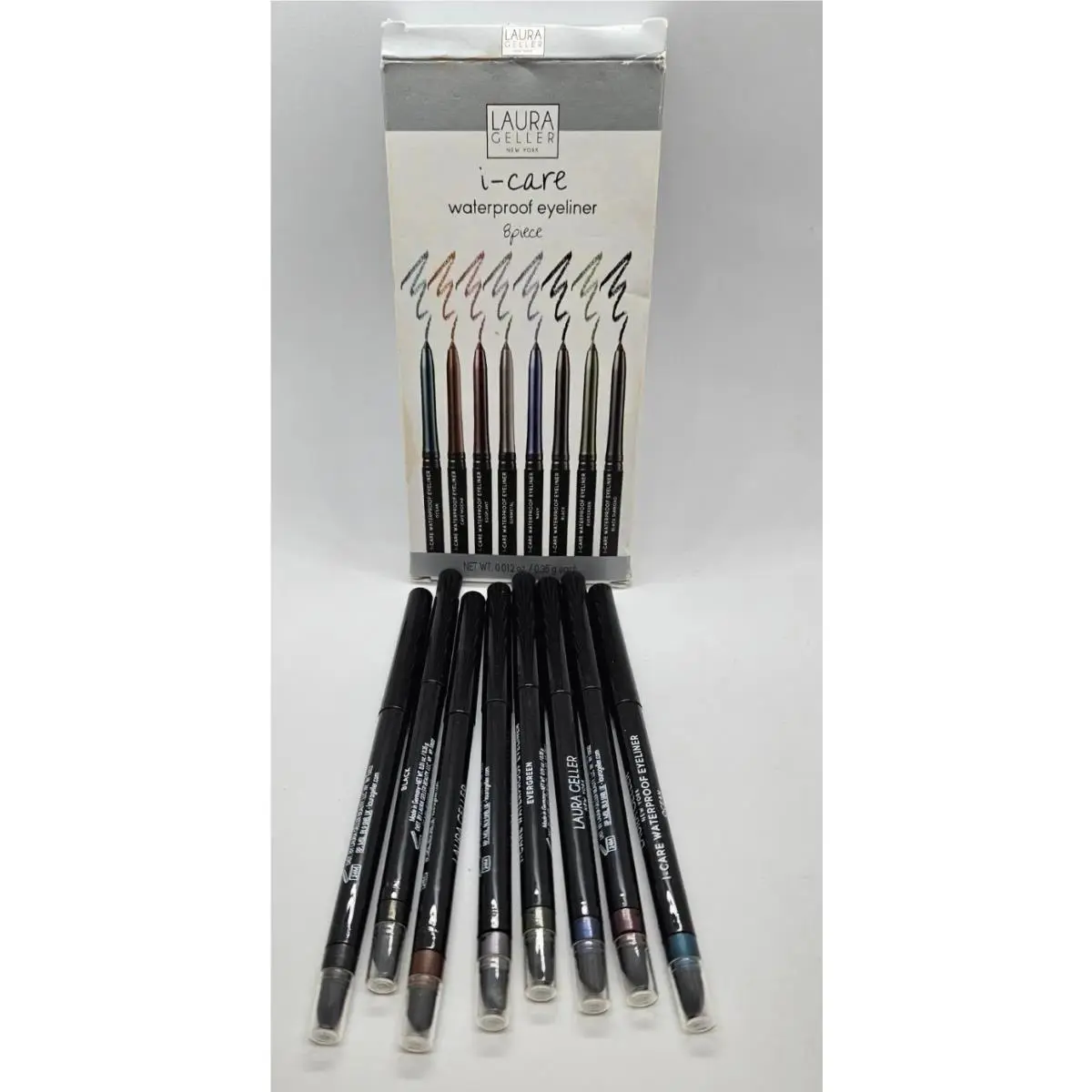 Laura Geller I-care Waterproof Eyeliner 8-piece Collection Set