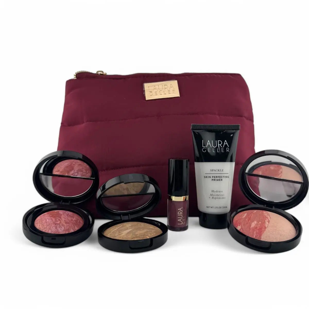 Laura Hydrate & Glow 5-Piece Collection & Bag Geller Hydrate Glow 5-Piece Collection Bag - Toffee
