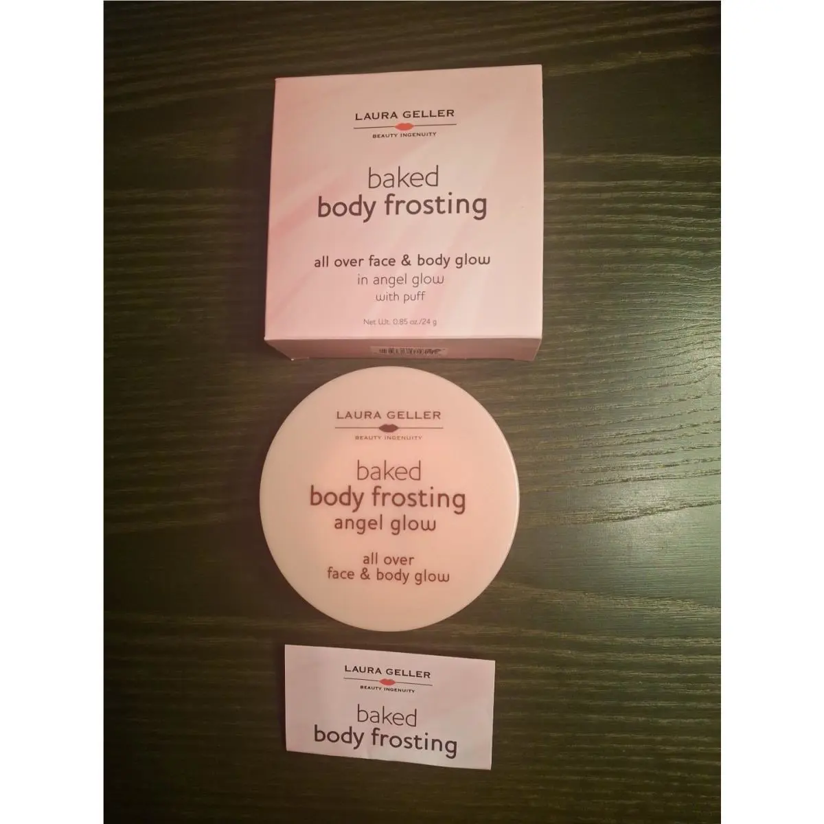 Laura Geller Angel Glow Baked Body Frosting All Over Face Body Glow 0.85