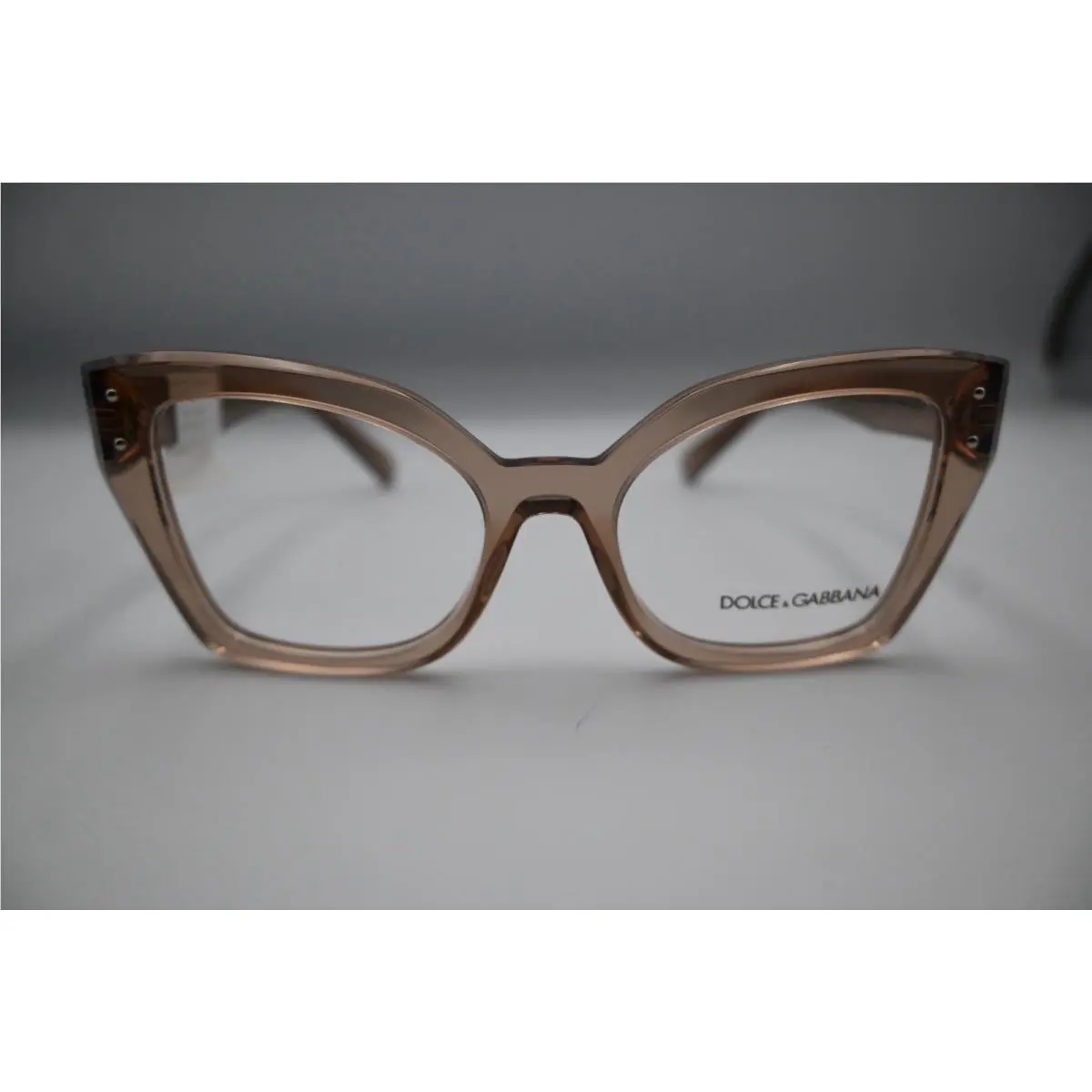 Dolce Gabbana Eyeglasses DG3386 Trans Camel 53 - 19 -145
