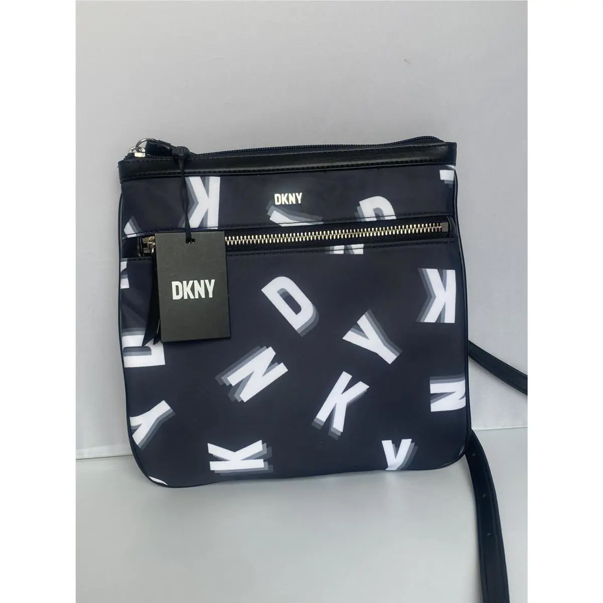Dkny Casey Zip Crossbody Bag Purse Nylon Gift For Her
