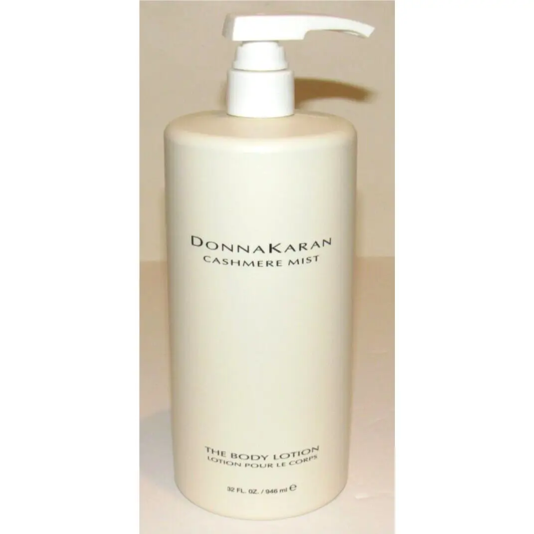 Donna Karan Cashmere Mist The Body Lotion 32 Oz 946 mL Moisturizer Jumbo w/ Pump