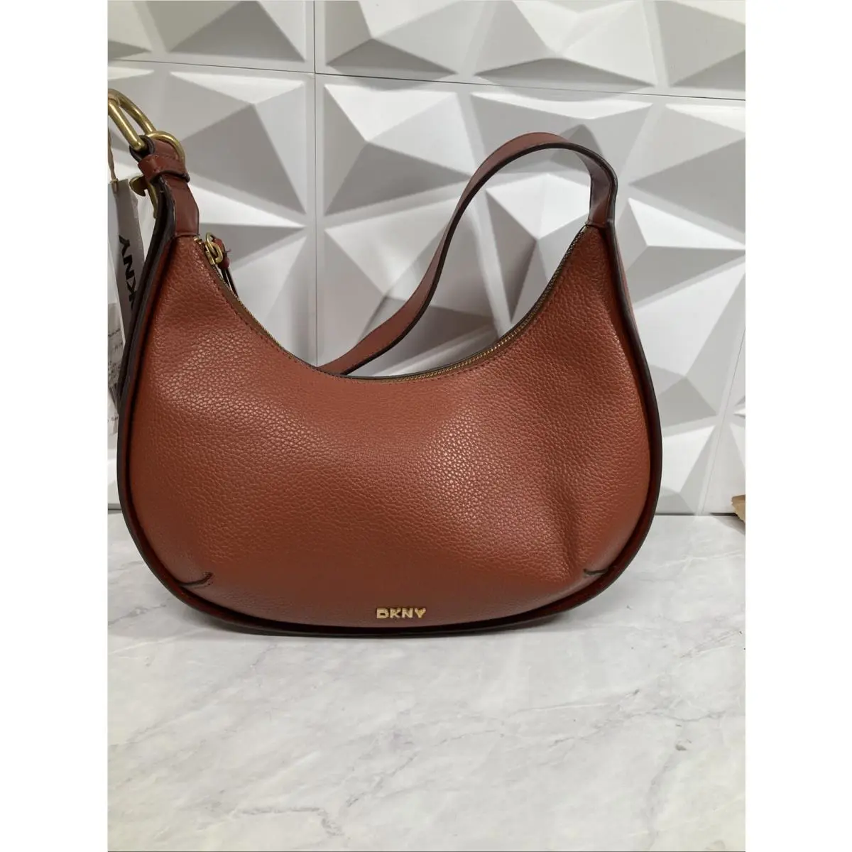 Dkny Thyme Medium Hobo Bag Brick