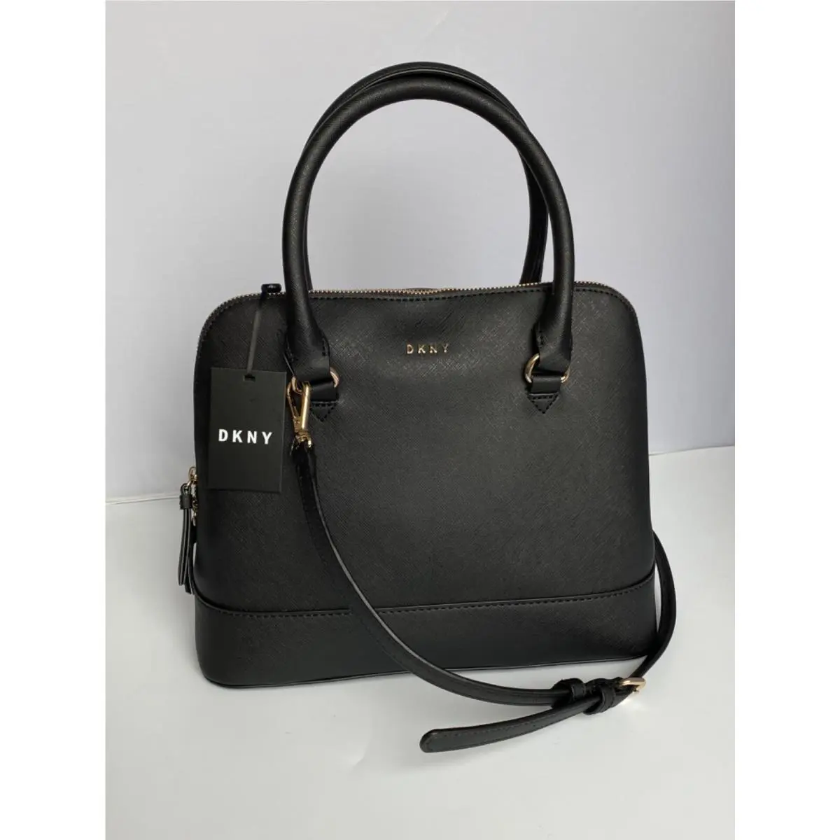 Dkny Bryant Park-md Rou Handbag Shoulder Bag Crossbody Black Purse