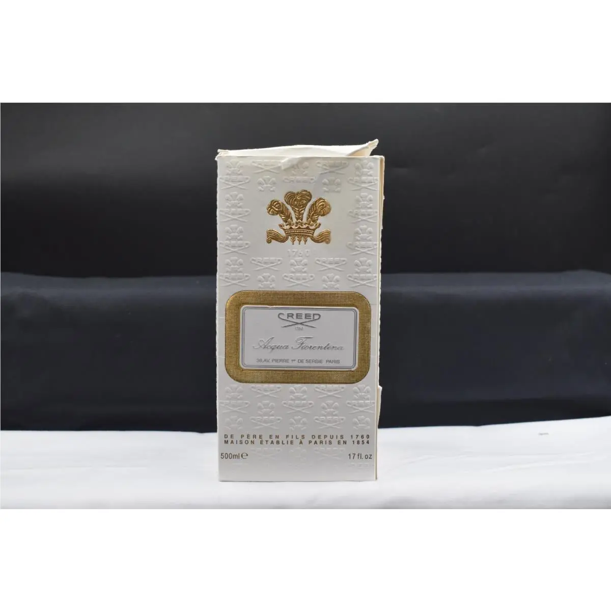 Eau de Parfum Empty 500 ML Flacon Bottles Acqua Fiorentina by Creed